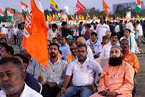 Lok Sabha election rally